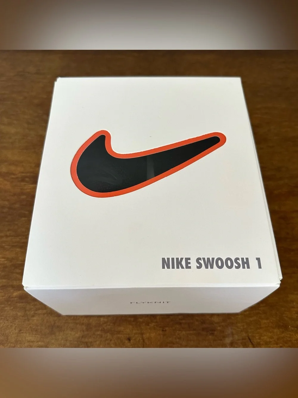 Nike Swoosh 1 Flyknit Black/Anthracite Baby TD Toddler Size 7c FB3244 003 New